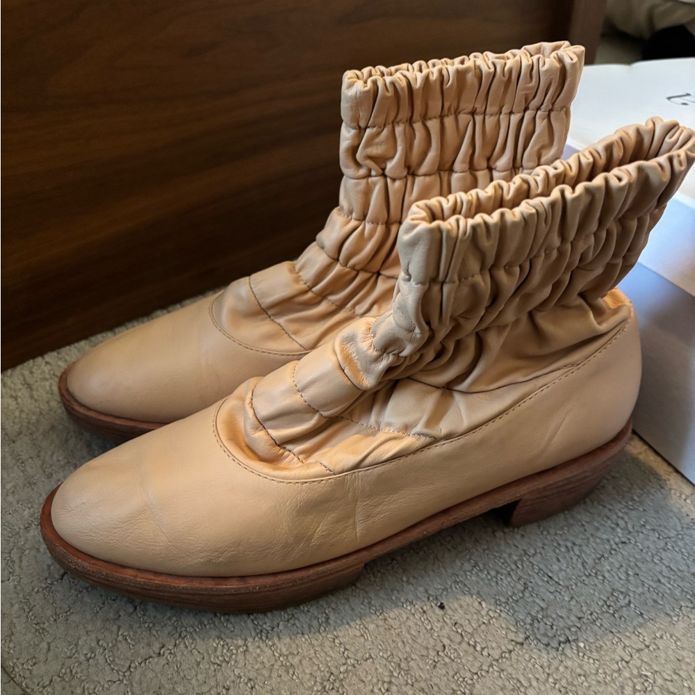 Beklina - Aya gathered platform boot - Picture 2 of 11